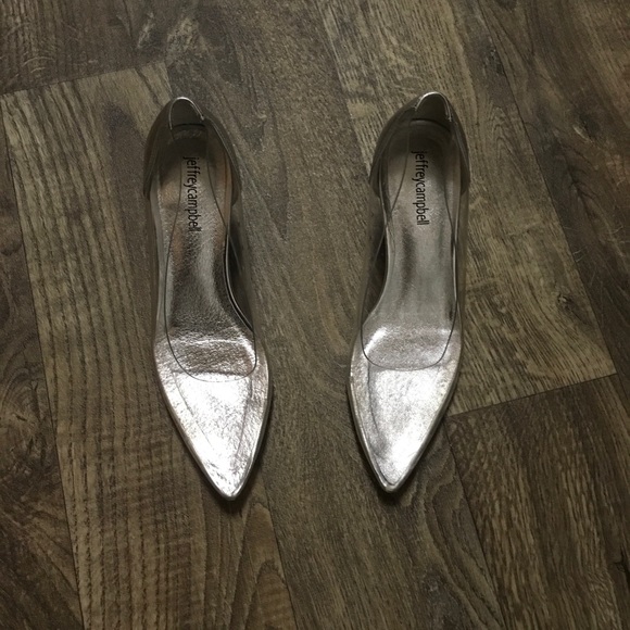 Jeffrey Campbell Gracienne clear shoes - Picture 3 of 5
